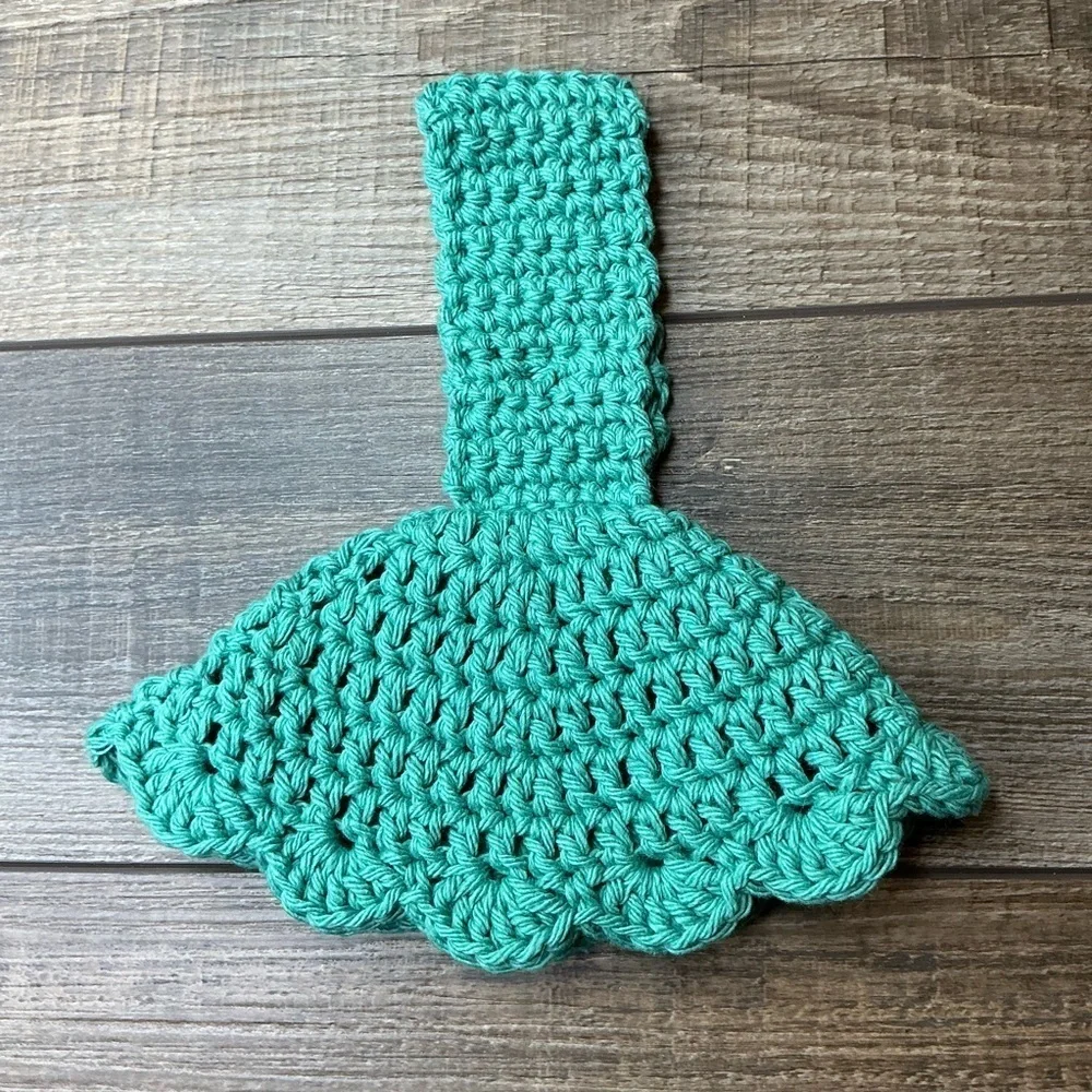Kitchen Tea Hand Towel Holder Topper Cotton‎ Handcrafted Handmade Crochet
